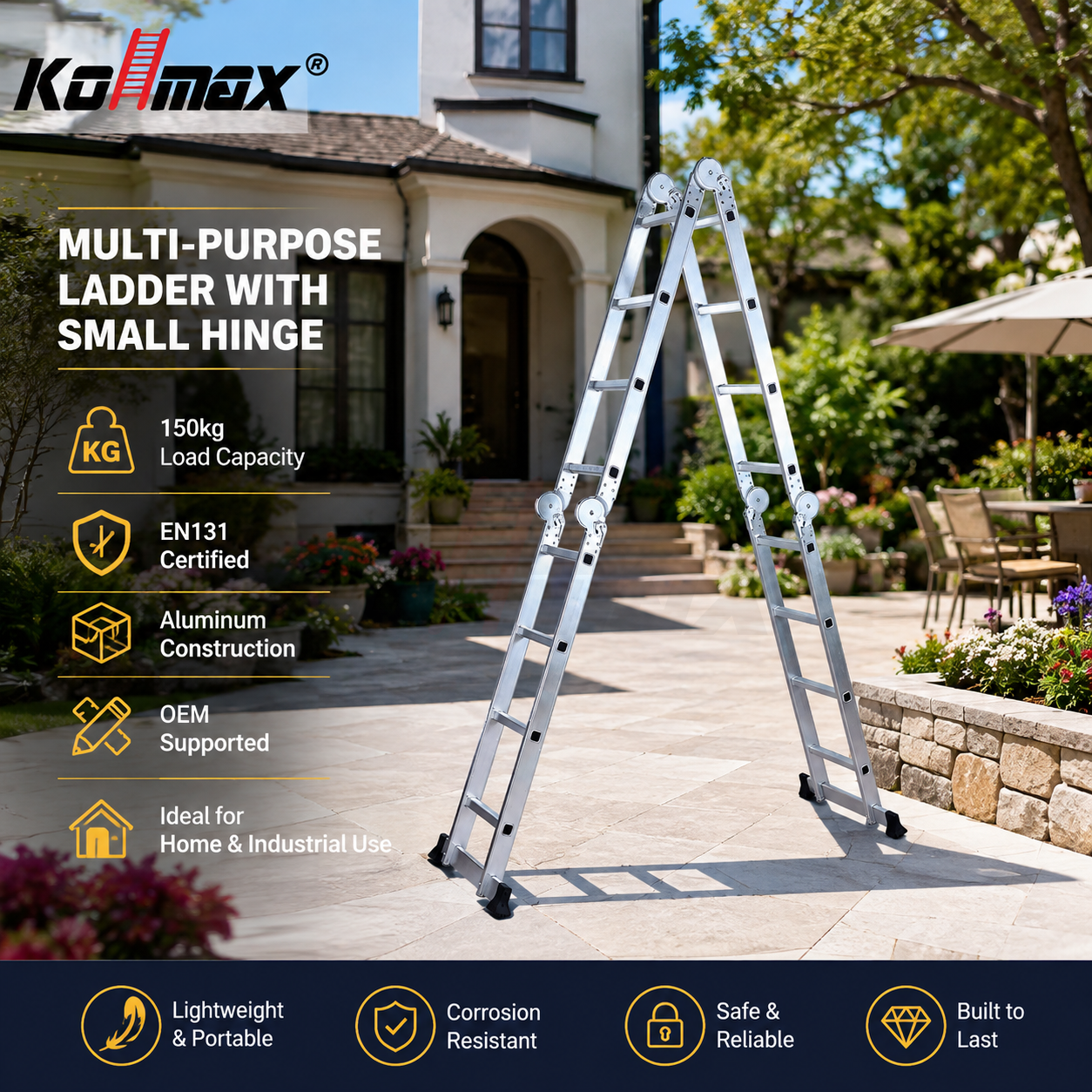 KOLLMAX — A Little Help for Every Step Up.
